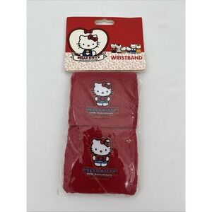 HELLO KITTY 40TH ANNIVERSARY  Wristband All Red Set In Grammy‎ Swap Bag